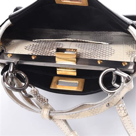 fendi bag peekaboo price|fendi peekaboo snakeskin.